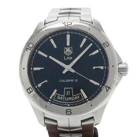 タグホイヤー リンク　キャリバー5デイデイト 42mm WAT2010 メンズ 腕時計【Aランク】【中古】