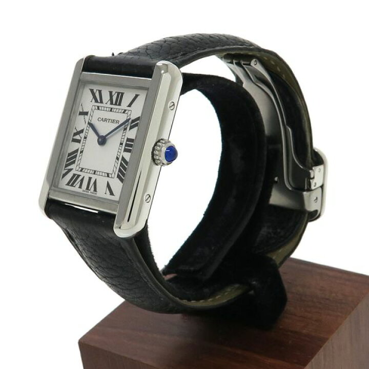 楽天市場】カルティエ タンクソロSM W:24×H:30mm WSTA0030 レディース  