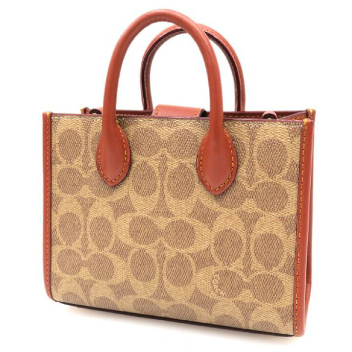 楽天市場】コーチ エーストートバッグ17シグネチャーキャンバス CT891  