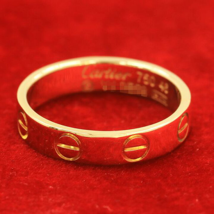 楽天市場】カルティエ ミニラブリング#46(日本サイズ6号近辺) 【無料  
