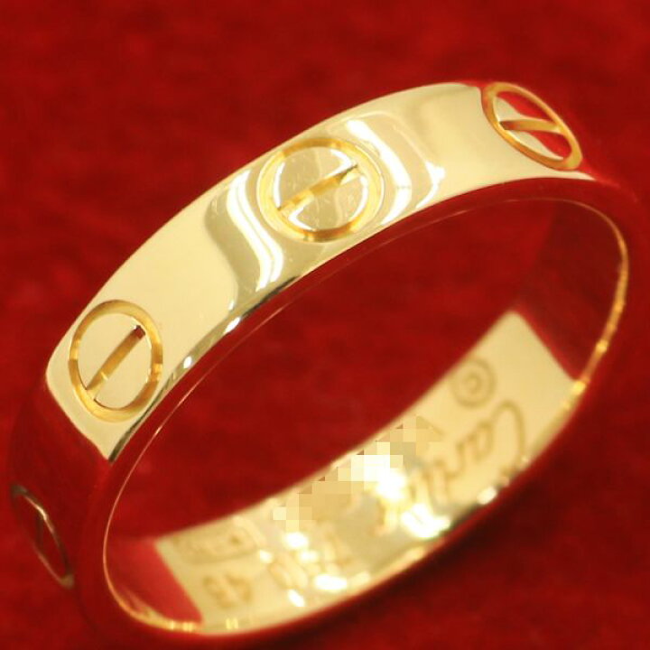 楽天市場】カルティエ ミニラブリング#46(日本サイズ6号近辺) 【無料  