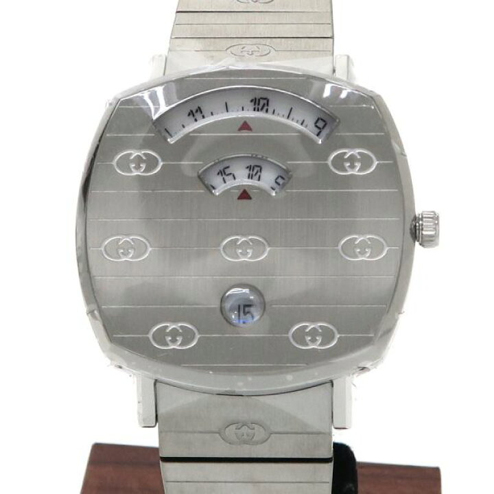 グッチ グリップ 35mm YA157410 ボーイズ 腕時計【Aランク】【中古  