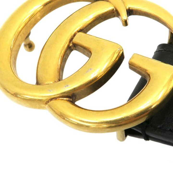 楽天市場】グッチ ダブルGスリムベルト 414516【Bランク】【中古  