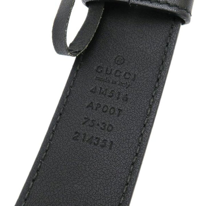 楽天市場】グッチ ダブルGスリムベルト 414516【Bランク】【中古  