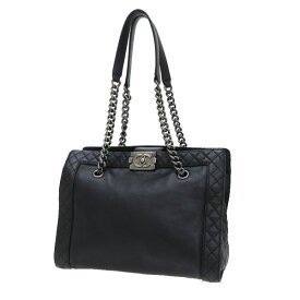 シャネル ボーイシャネル・チェーントート 【Bランク】【中古】