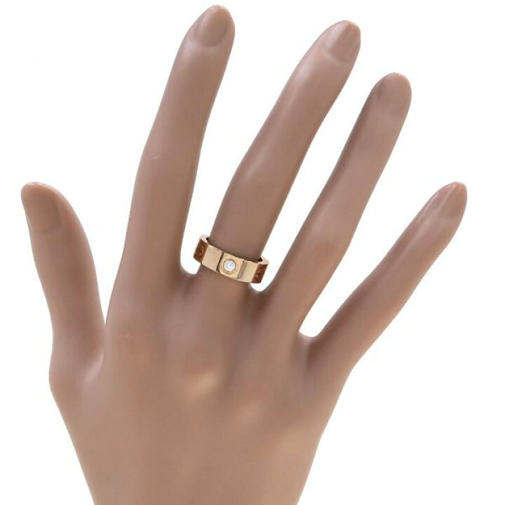 楽天市場】カルティエ ラブリング/ハーフダイヤ#49(日本サイズ9号近辺  