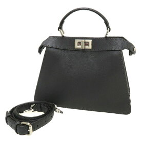 フェンディ ピーカブー ISeeU スモール/セレリア 8BN327【Aランク】【中古】