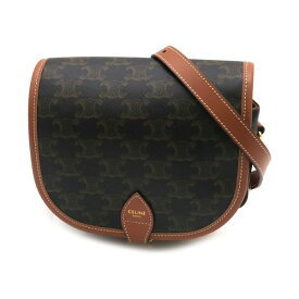 セリーヌ ミディアム フォルコ バッグ/トリオンフキャンバス＆カーフスキン 191502BZJ.04LU【Aランク】【中古】