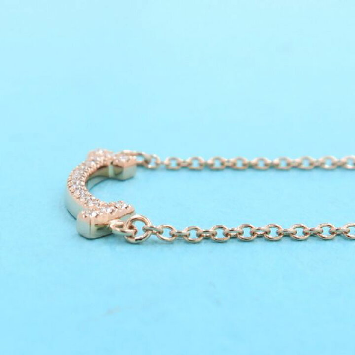 楽天市場】ティファニー Tスマイルダイヤネックレス/ミニ 【無料ギフト  