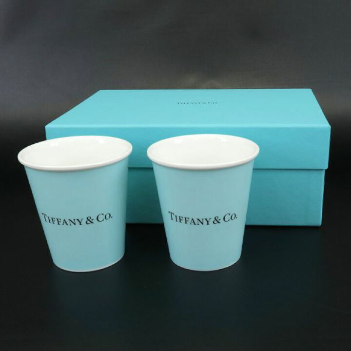 楽天市場】ティファニー コーヒーカップ×2 【Sランク】【中古】 : 質屋  