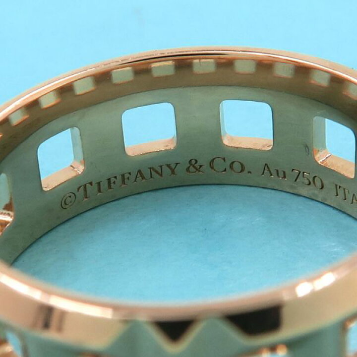 楽天市場】ティファニー Tトゥルーリング/8MM#18.5近辺 【無料ギフト  