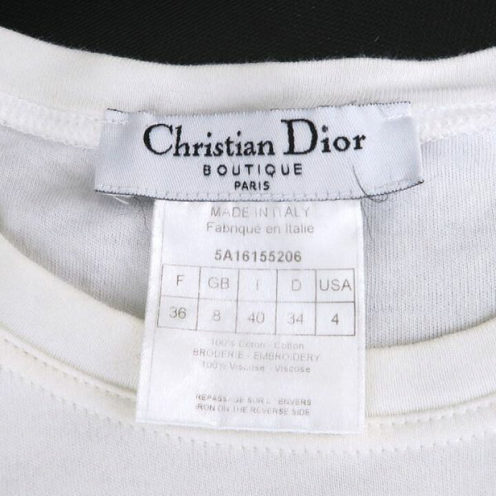 楽天市場】クリスチャン・ディオール Tシャツ 【Bランク】【中古  