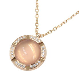 ショーメ クラスワンクルーズダイヤネックレス/ローズクォーツ/LM 【無料ギフトラッピング】【Aランク】【中古】