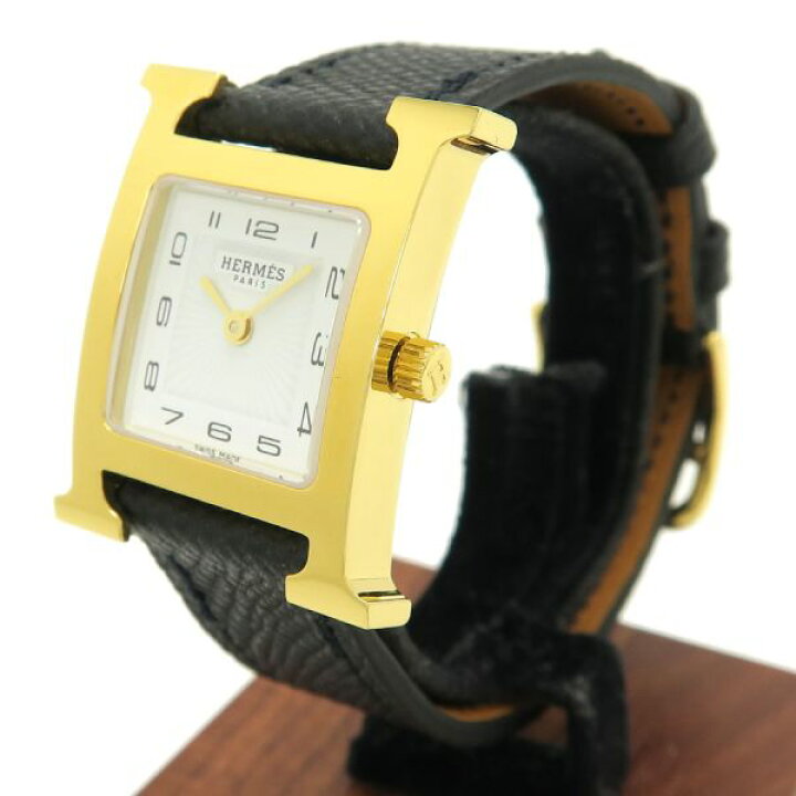 楽天市場】エルメス Hウォッチ W：21×H：30mm HH1.201 レディース  