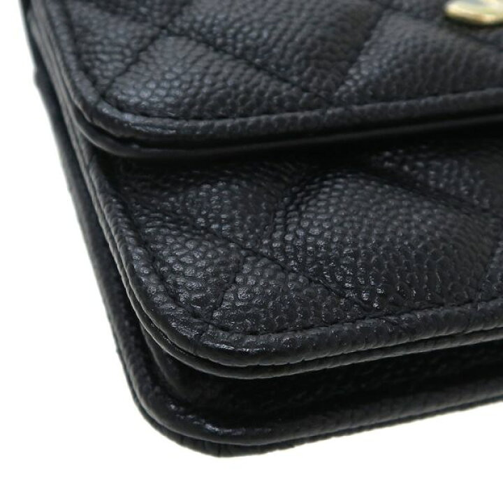 楽天市場】シャネル マトラッセ・キャビア・ポーチ 【Aランク】【中古  