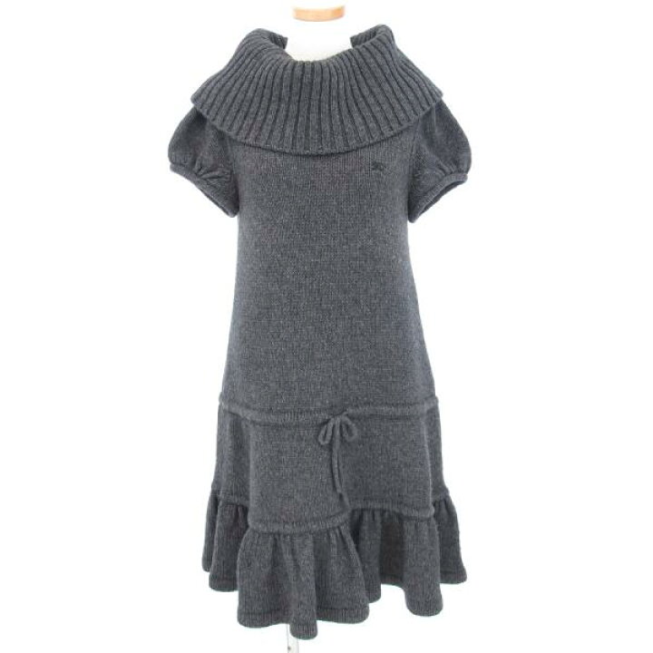 楽天市場】バーバリーブルーレーベル ニットワンピース 【Bランク  