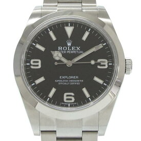 ロレックス エクスプローラー1クロマライト 39mm 214270 メンズ 腕時計【Aランク】【中古】