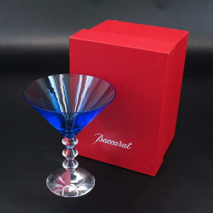 Baccarat】バカラ ベガ マティーニ カクテルグラス ブルー（楽天市場 