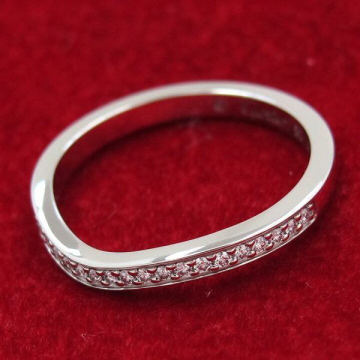 楽天市場】カルティエ バレリーナウェディングリング/パヴェダイヤ#50  