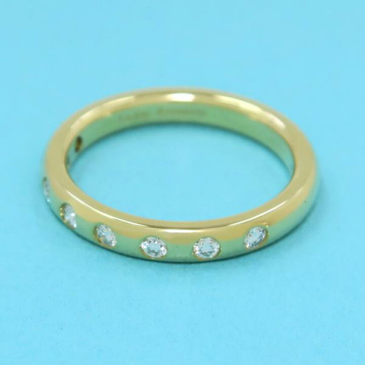 楽天市場】ティファニー スタッキングバンドリング/8Pダイヤ#9 【無料  