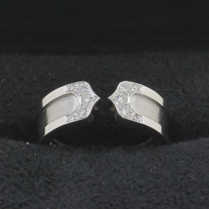 楽天市場】カルティエ C2ダイヤリング/SM#48(日本サイズ7.5号近辺  