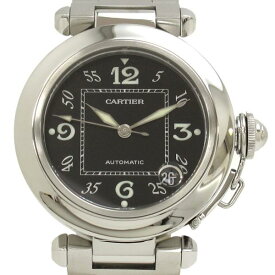 カルティエ パシャC 35mm W31043M7 ボーイズ 腕時計【Aランク】(中古)