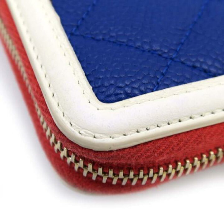 楽天市場】シャネル キャビア・マトラッセ・ラウンドファスナー長財布  