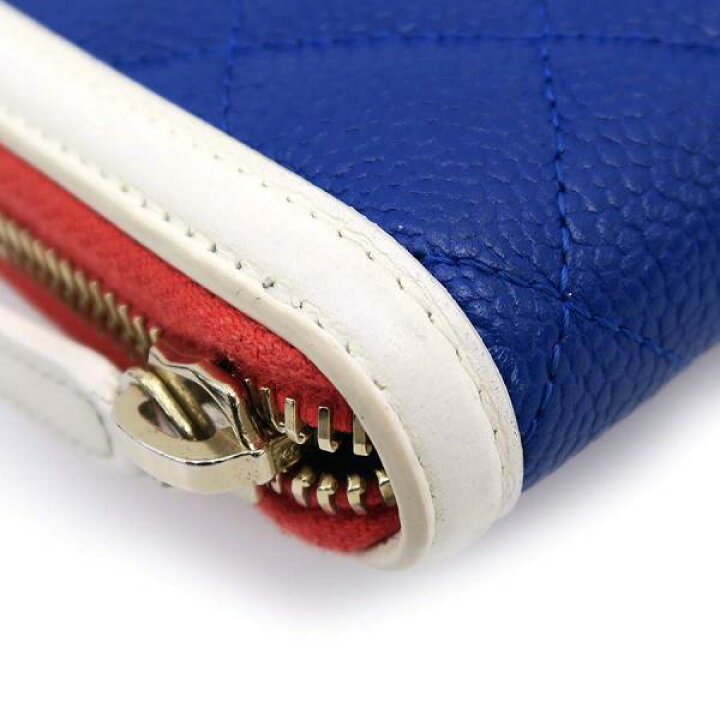 楽天市場】シャネル キャビア・マトラッセ・ラウンドファスナー長財布  