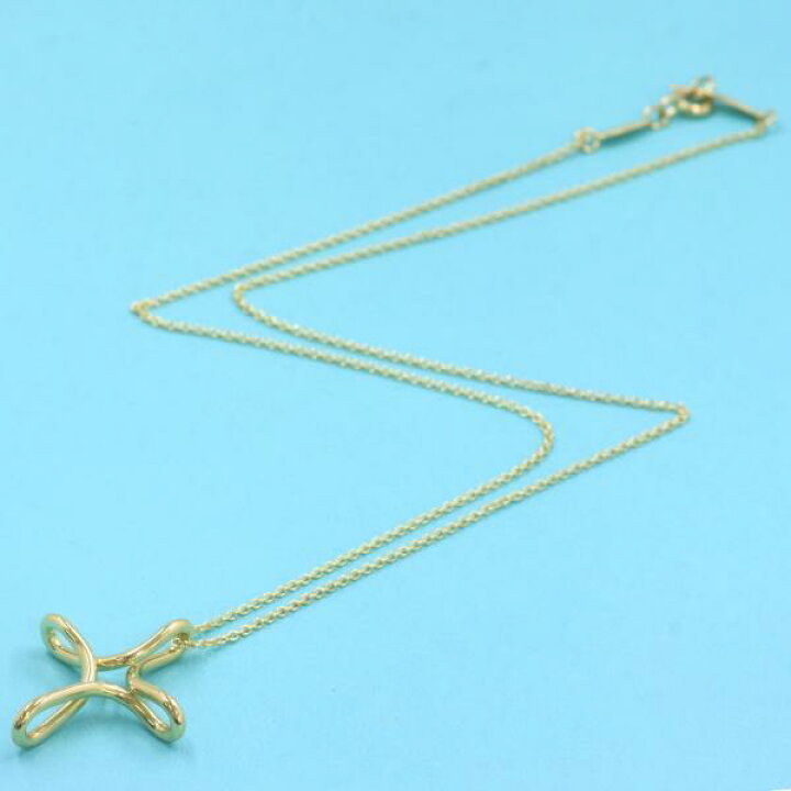 楽天市場】ティファニー オープンクロスネックレス 【無料ギフト  