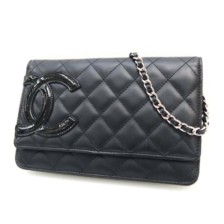 楽天市場】シャネル カンボンライン・チェーンウォレット 【Bランク  