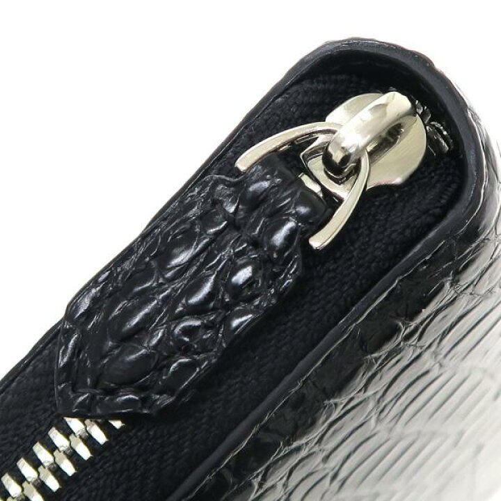 楽天市場】高級皮革系 ワニ革・ラウンドファスナー長財布 【Aランク  