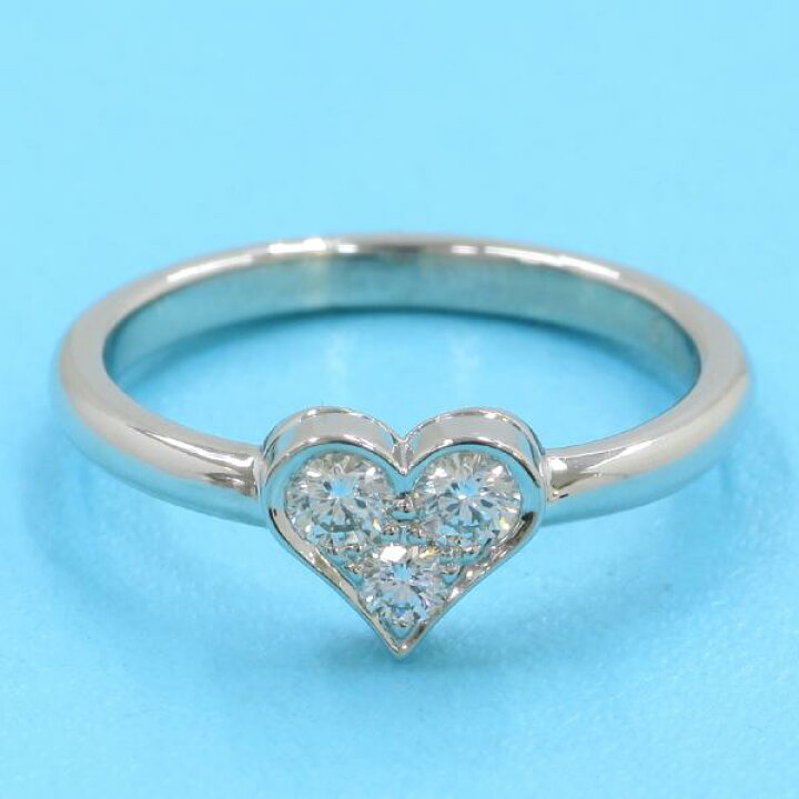 楽天市場】ティファニー センチメンタルハートリング/ダイヤ3P#9  