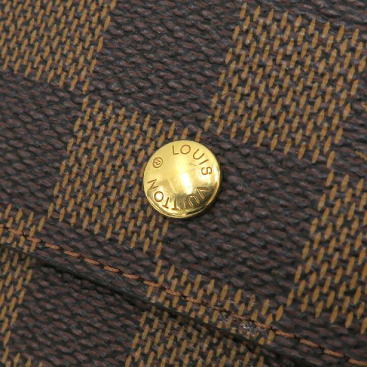 楽天市場】ルイヴィトン ダミエ ポルトフォイユ・エリーズ N61654【A  