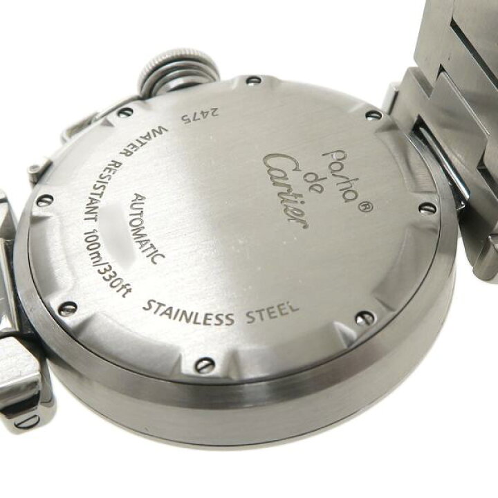 楽天市場】カルティエ パシャCビッグデイト 35mm W31058M7 ボーイズ  