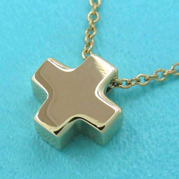 楽天市場】ティファニー ローマンクロスネックレス 【無料ギフト  