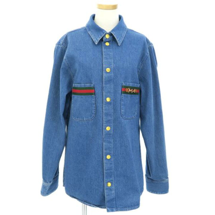 楽天市場】グッチ メンズデニムシャツ 【Bランク】【中古】 : 質屋さの  