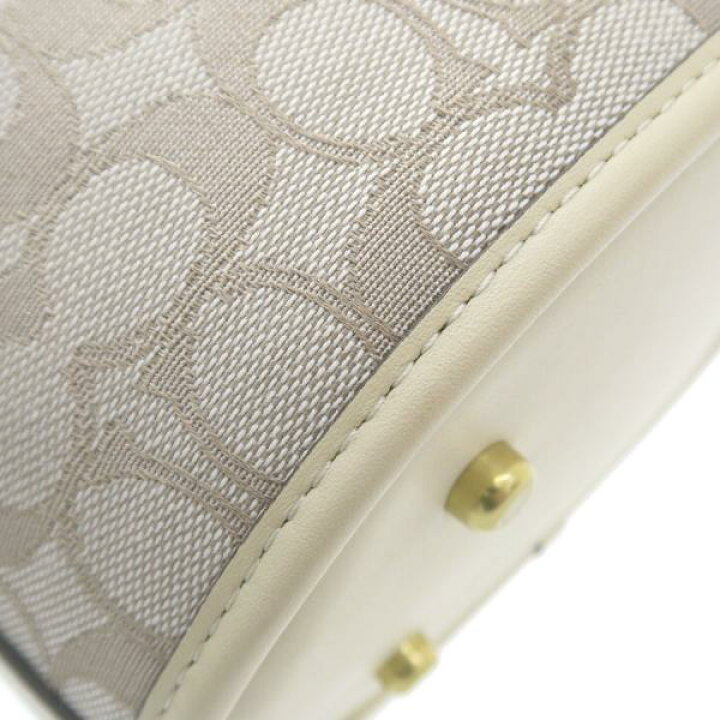 楽天市場】コーチ フィールドバケットバッグシグネチャージャカート  