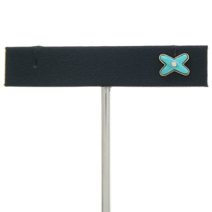 楽天市場】ショーメ ジュドゥリアンダイヤピアス/ターコイズ/シングル  