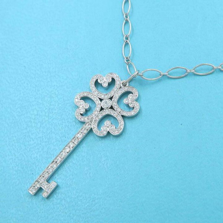 楽天市場】ティファニー クアトラハートキーダイヤチャームネックレス  