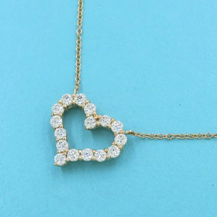 楽天市場】ティファニー センチメンタルハートダイヤネックレス  