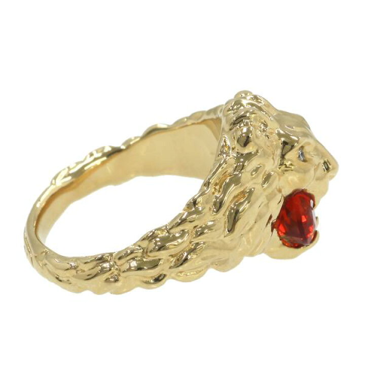 楽天市場】グッチ ライオンヘッドリング/ファイアオパール#9(日本  