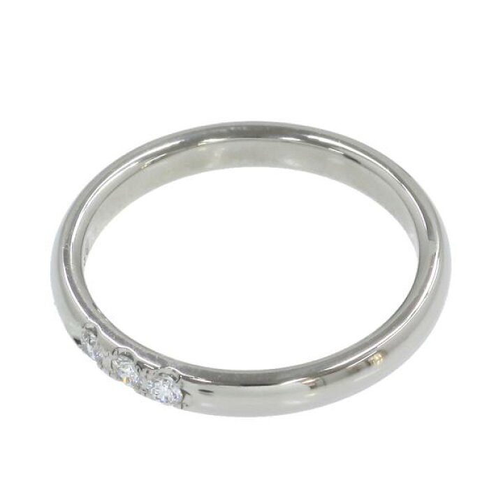 ミキモト ダイヤリング/3Pダイヤ/DGR-528R#8 【無料ギフトラッピング  