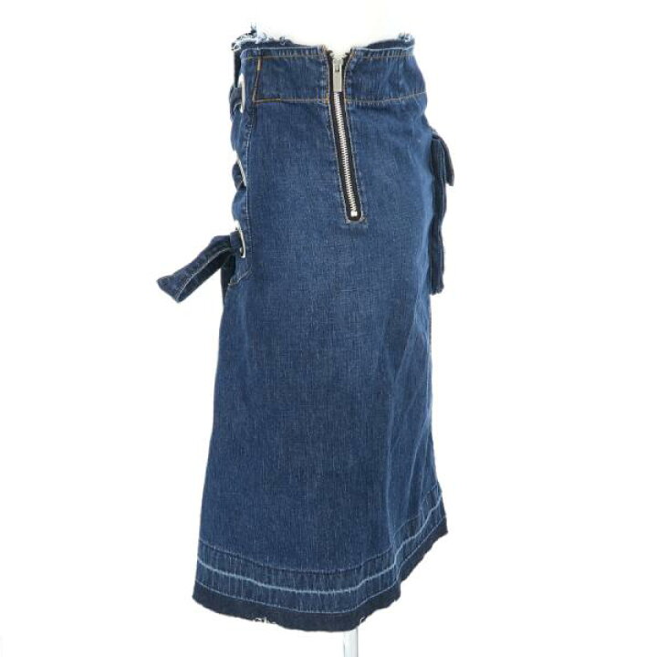 楽天市場】Sacai・デニムスカート 【Bランク】【中古】 : 質屋さのや  