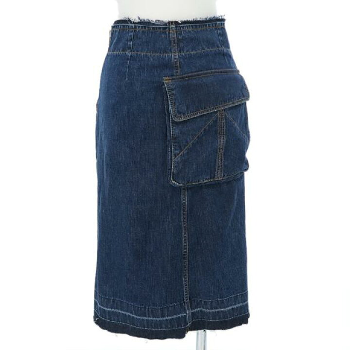 楽天市場】Sacai・デニムスカート 【Bランク】【中古】 : 質屋さのや  