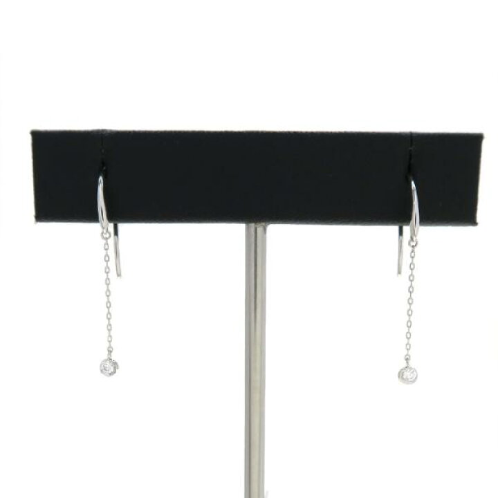 スタージュエリー ムーンセッティング K18 ピアス 片耳/24-1904 スター  