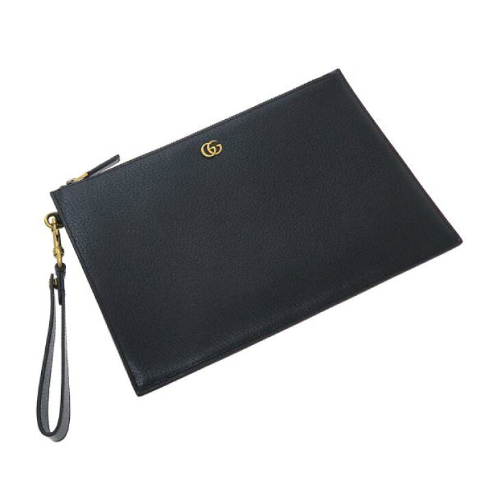 楽天市場】グッチ GGマーモント・レザーポーチ 475317【Aランク】(中古 