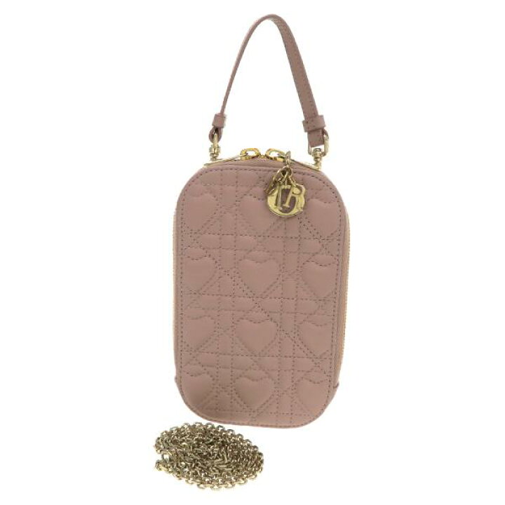 楽天市場】クリスチャン・ディオール LADY DIOR フォンホルダー/ハート  