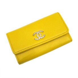 シャネル キーケース・キャビア6連 【Aランク】【中古】