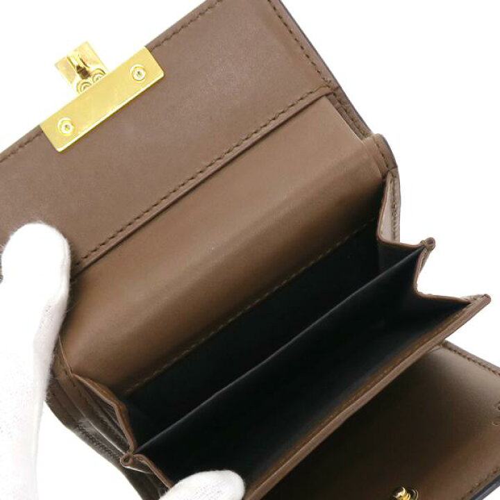 楽天市場】グッチ スプリーム・二つ折り財布 453155【Bランク】(中古  