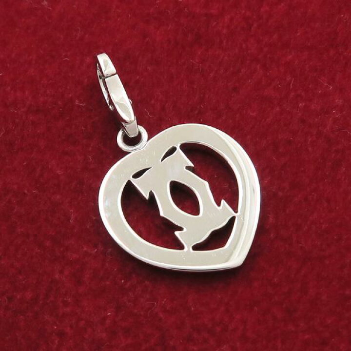 楽天市場】カルティエ 2Cハートダイヤチャーム 【無料ギフトラッピング  